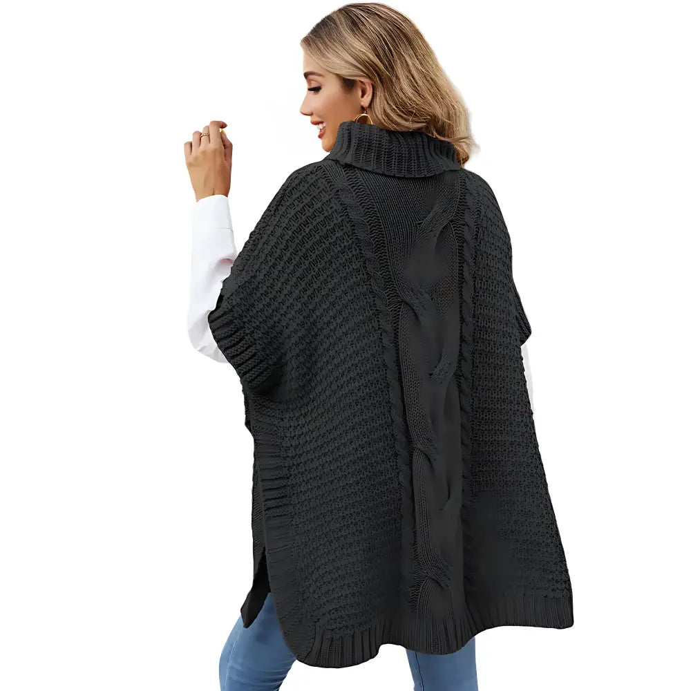 Poncho laine femme automne