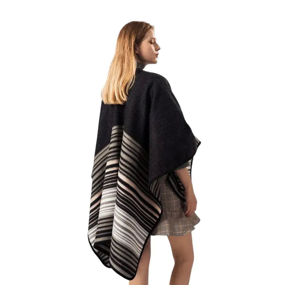 Poncho luxe femme