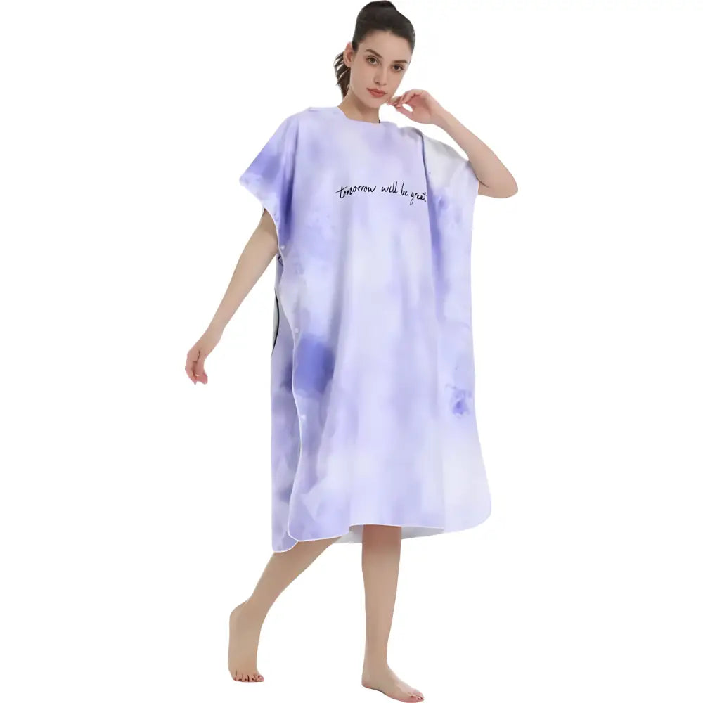 Poncho maison femme