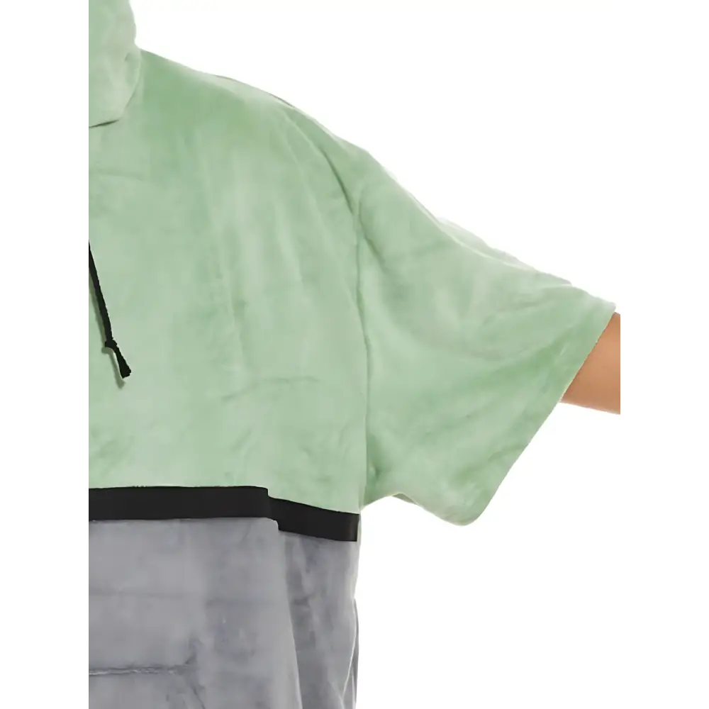 Poncho peignoir homme