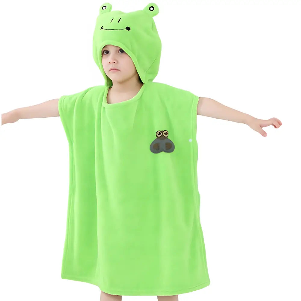 Poncho piscine pour petit garçon