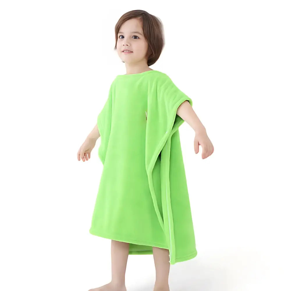 Poncho piscine pour petit garçon