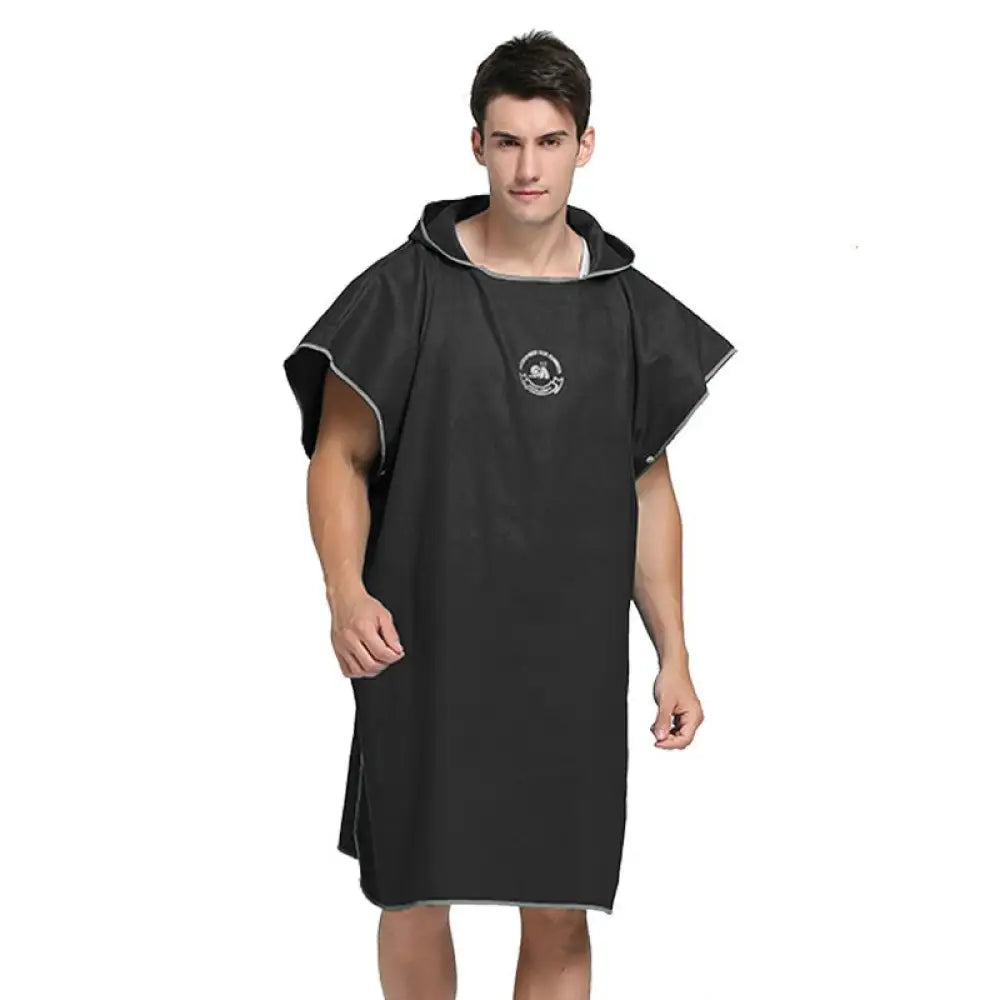 Poncho plage homme