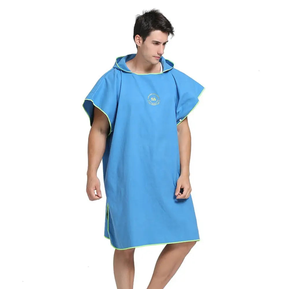 Poncho plage homme