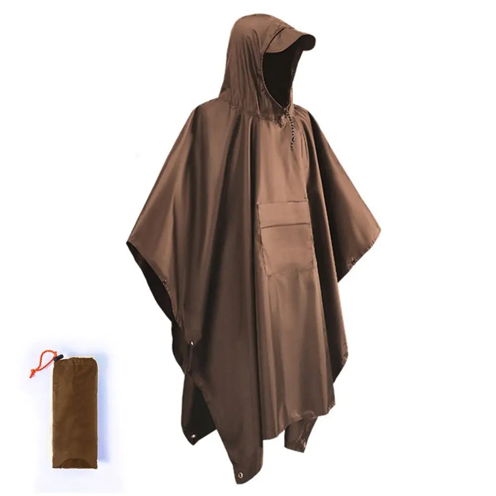 Poncho pluie homme