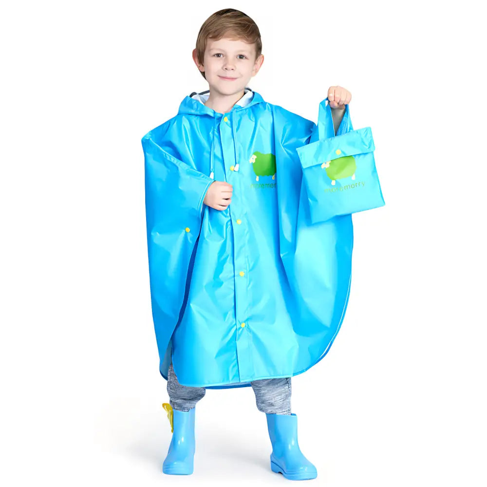 Poncho pluie velo enfant
