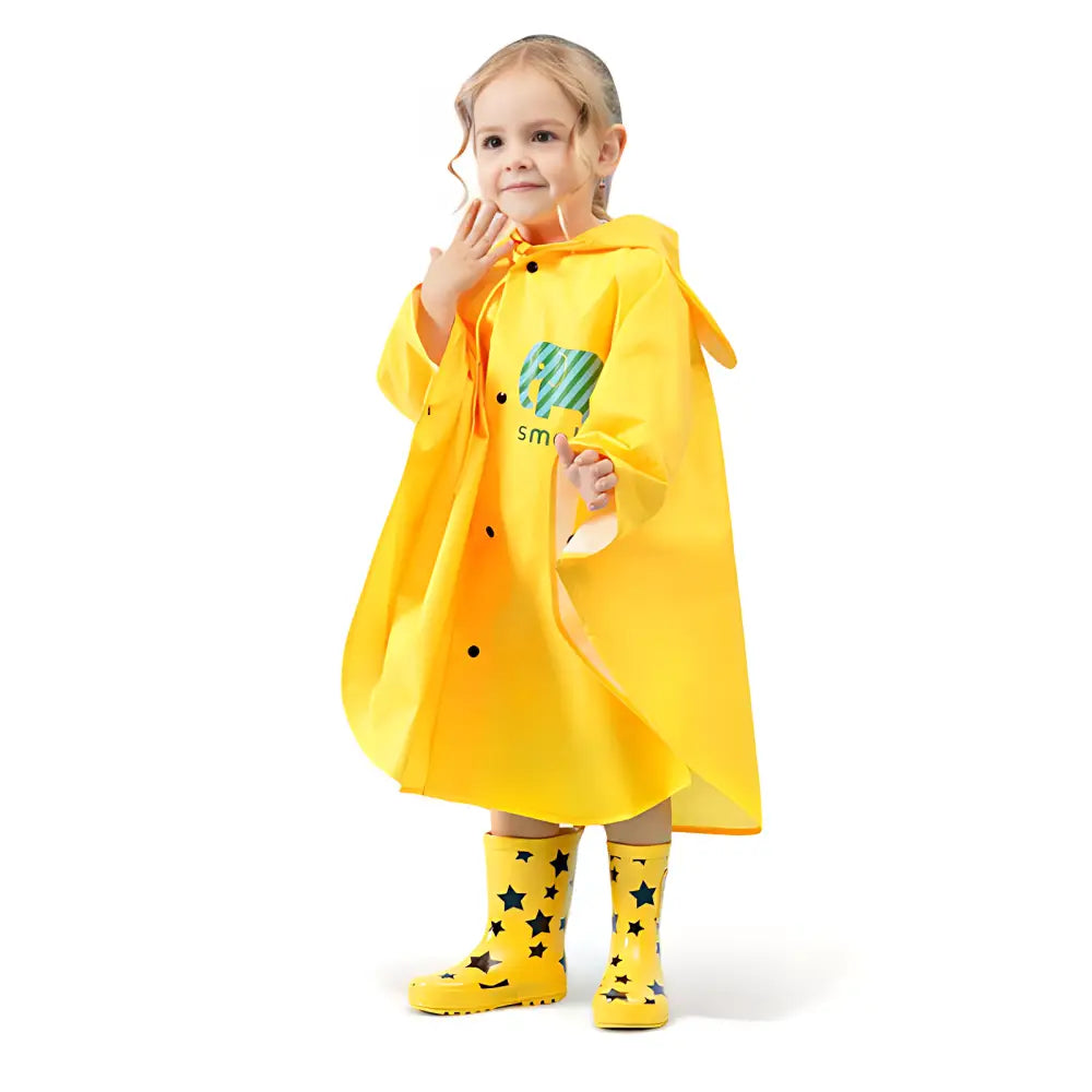Poncho pluie velo enfant