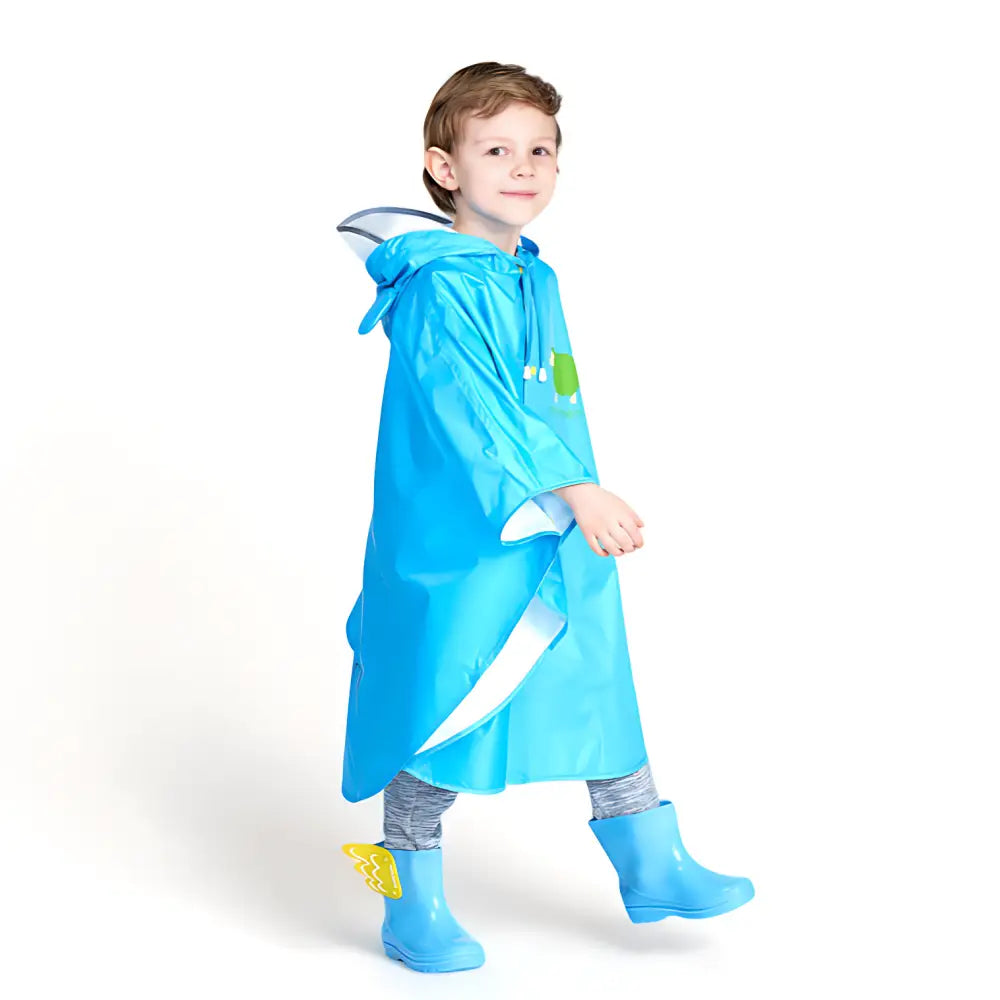 Poncho pluie velo enfant