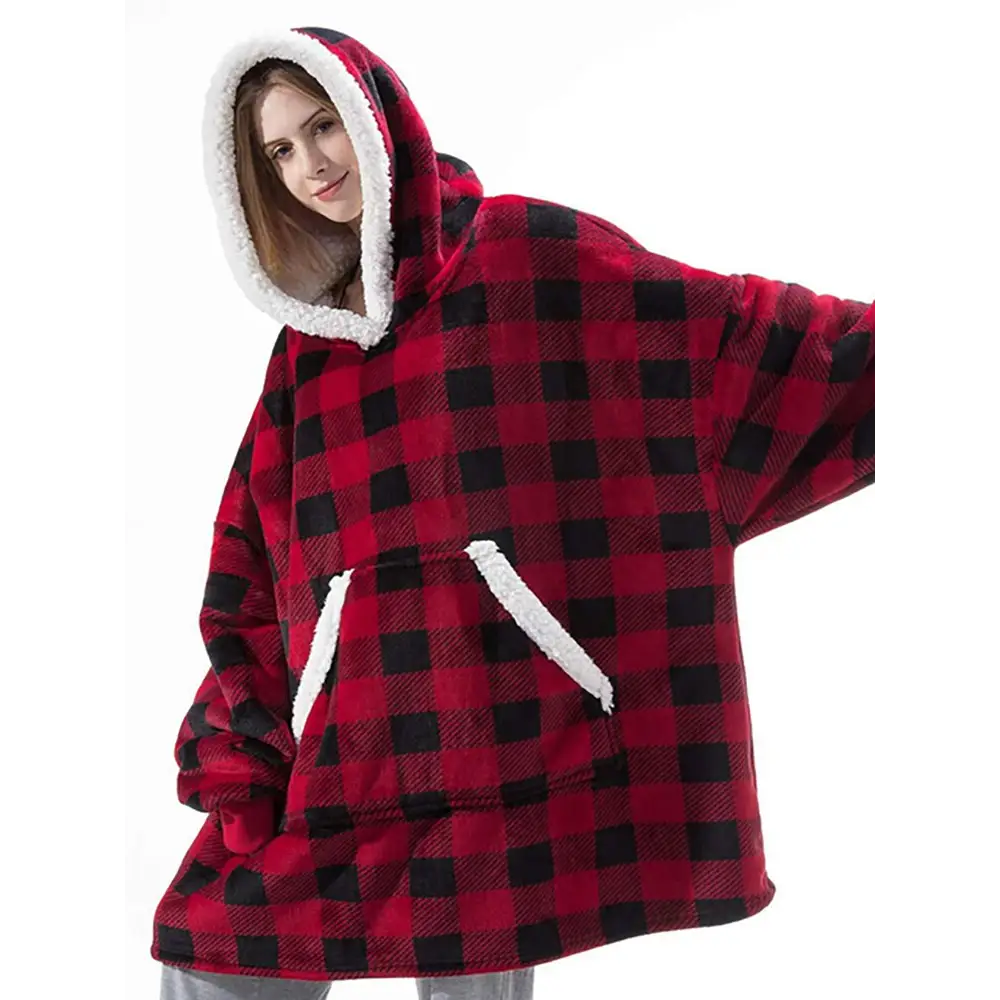 Poncho Polaire Cosy Femme