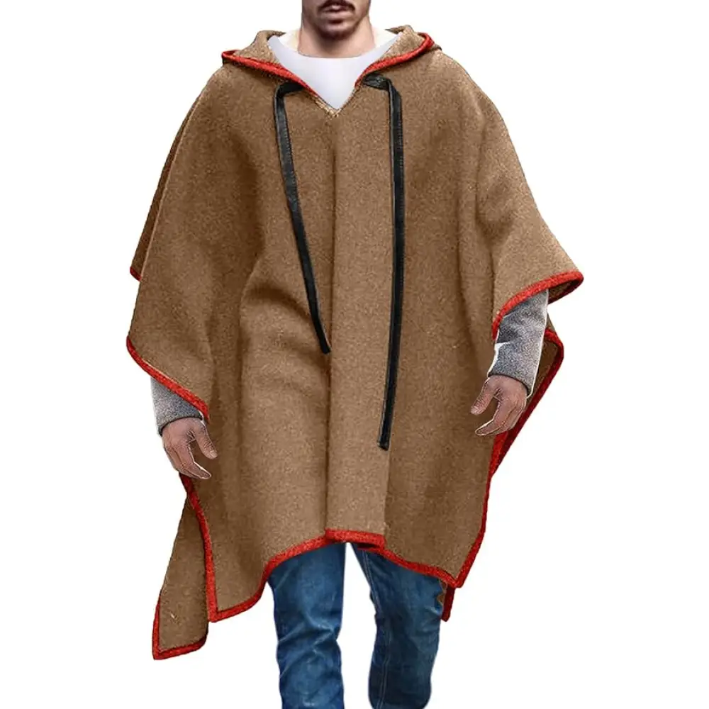 Poncho polaire pour homme