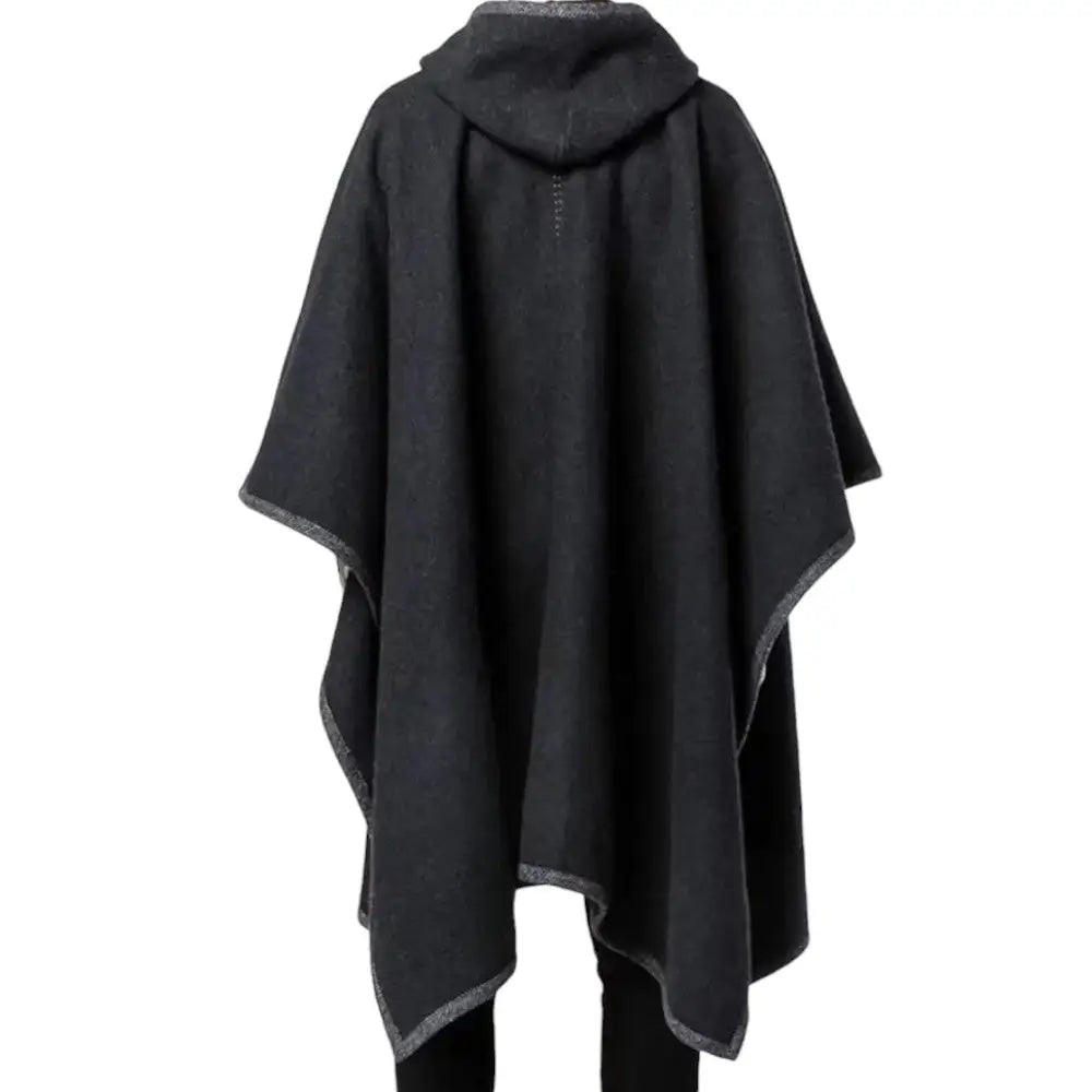 Poncho polaire pour homme