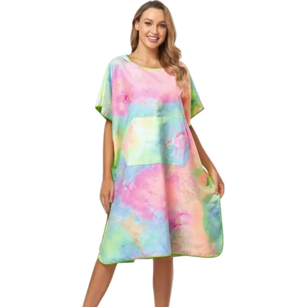Poncho sortie de bain adulte