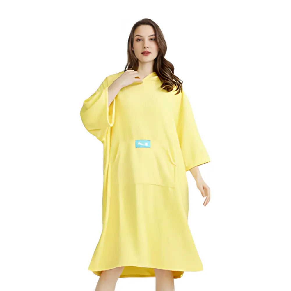 Poncho sortie de bain femme