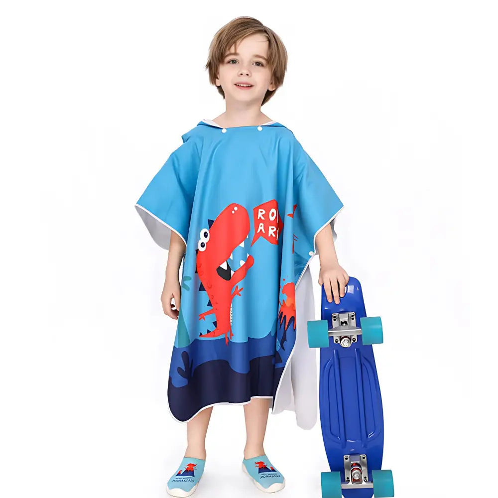 Poncho sortie de bain garçon