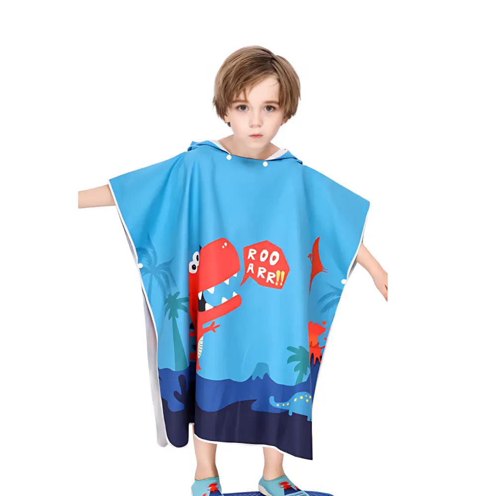 Poncho sortie de bain garçon