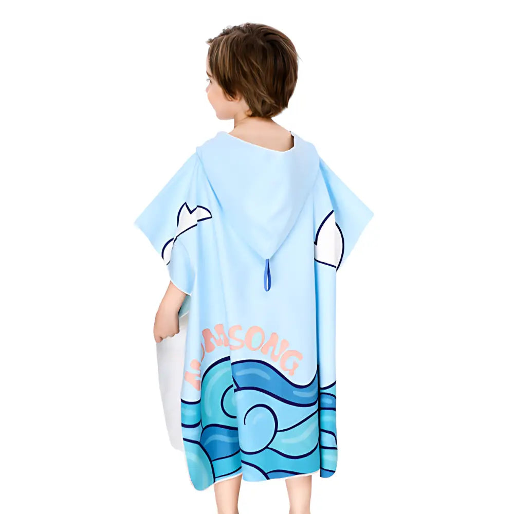 Poncho sortie de bain garçon