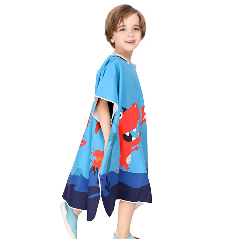 Poncho sortie de bain garçon