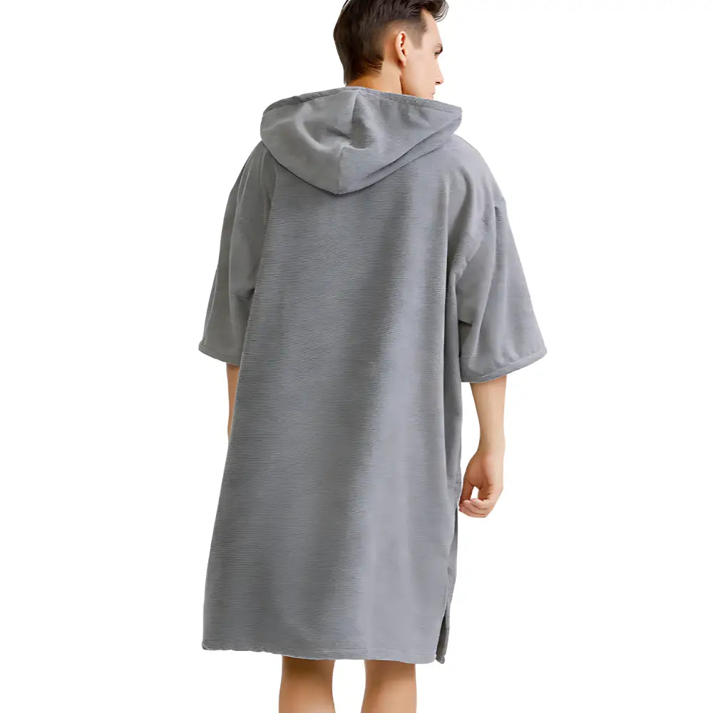 Poncho sortie de bain homme