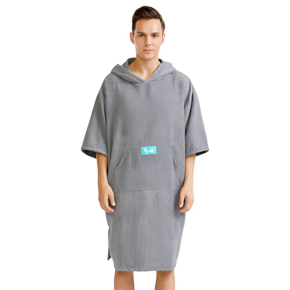 Poncho sortie de bain homme