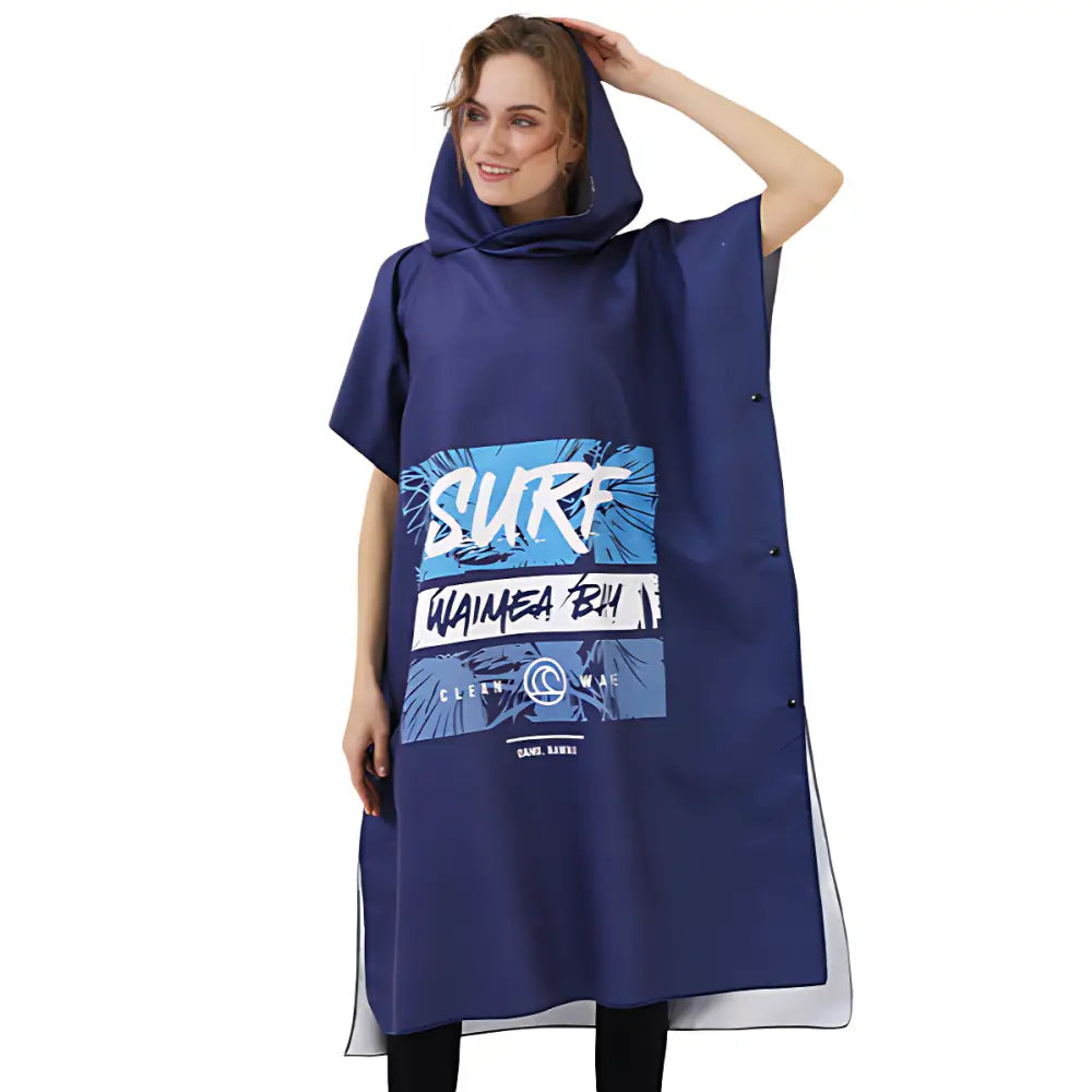 Poncho surf microfibre