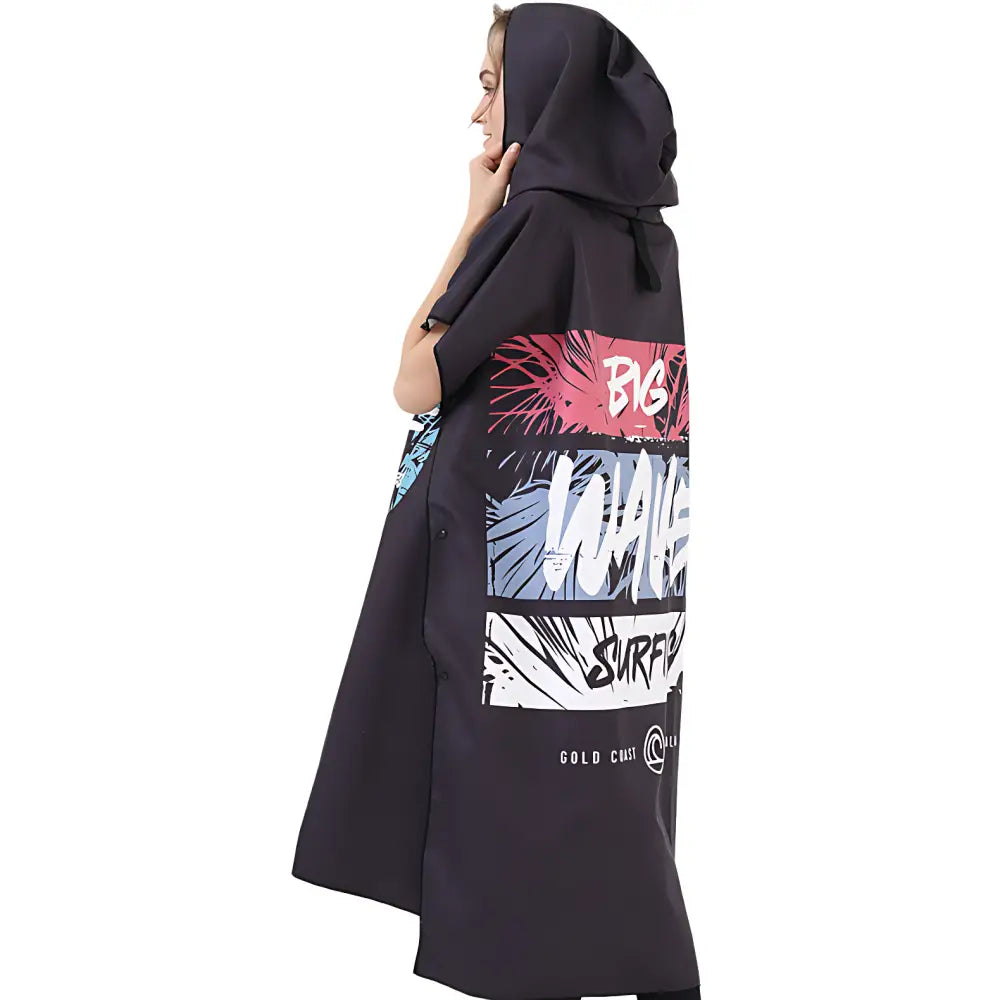 Poncho surf microfibre
