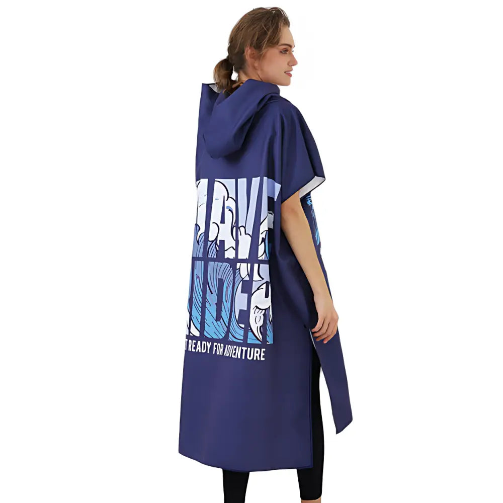 Poncho surf microfibre