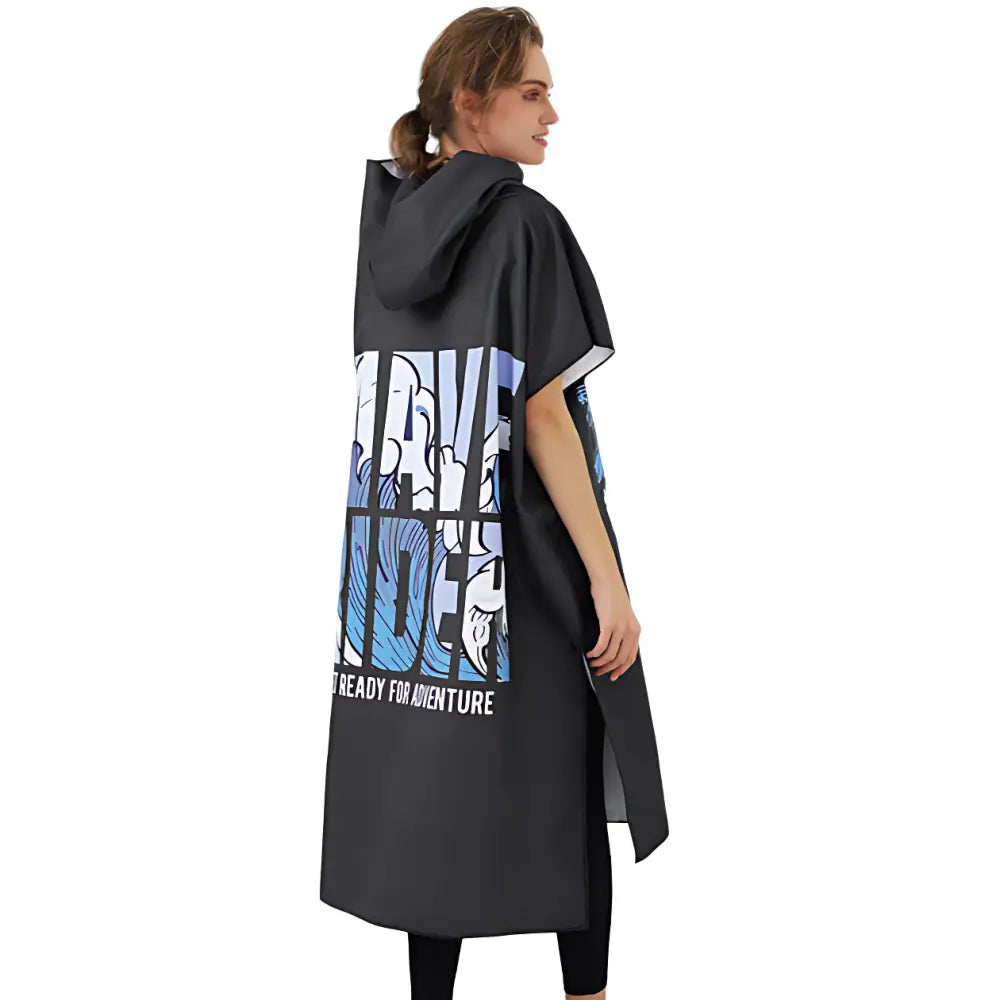 Poncho surf microfibre