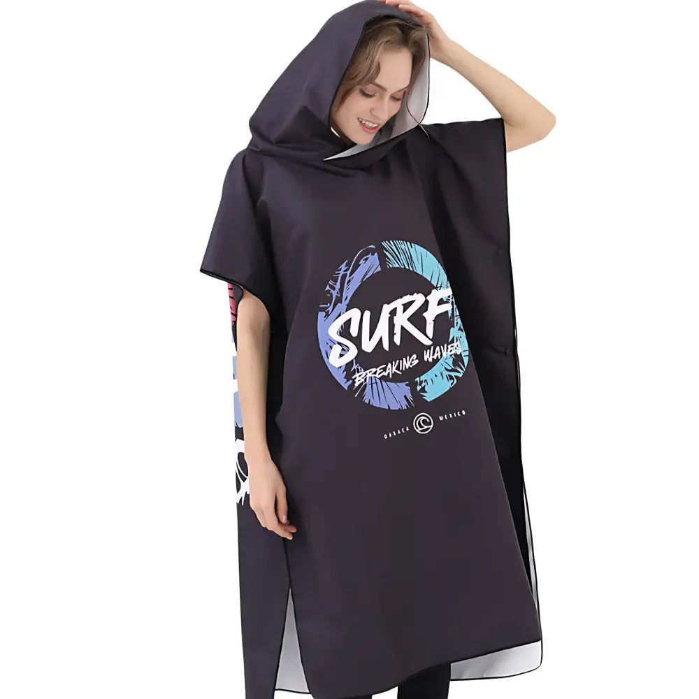Poncho surf microfibre
