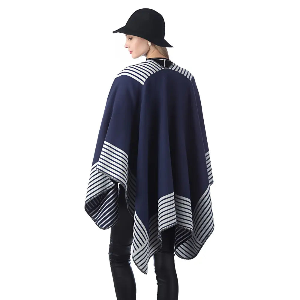 Pull Poncho Pour Femme