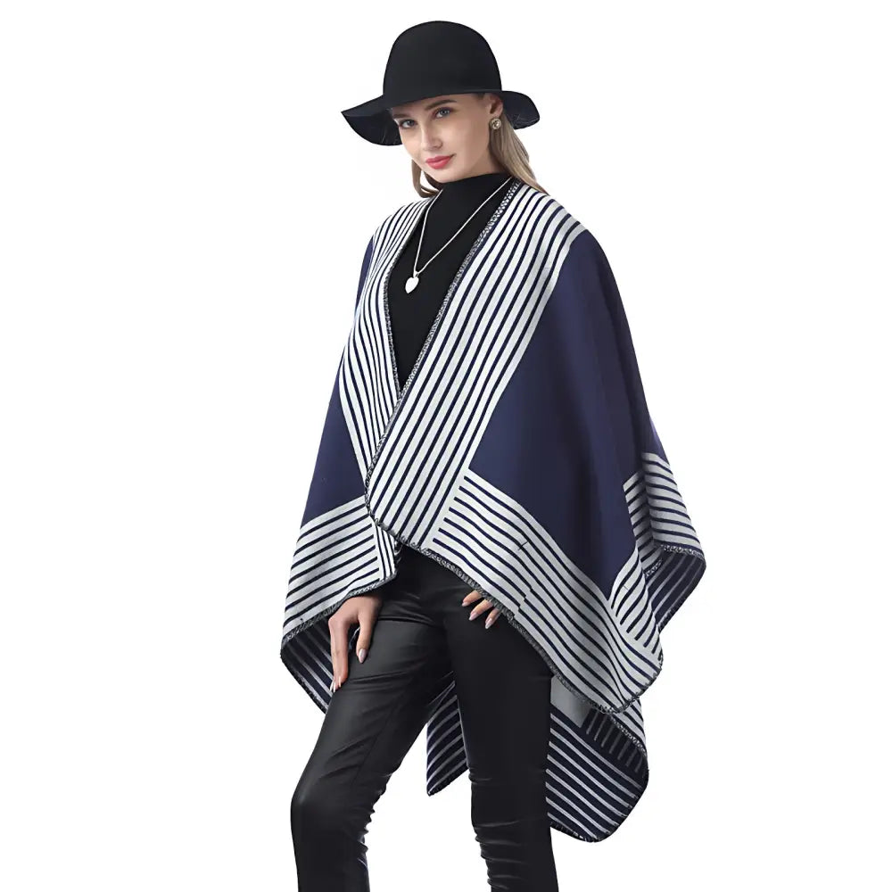 Pull Poncho Pour Femme