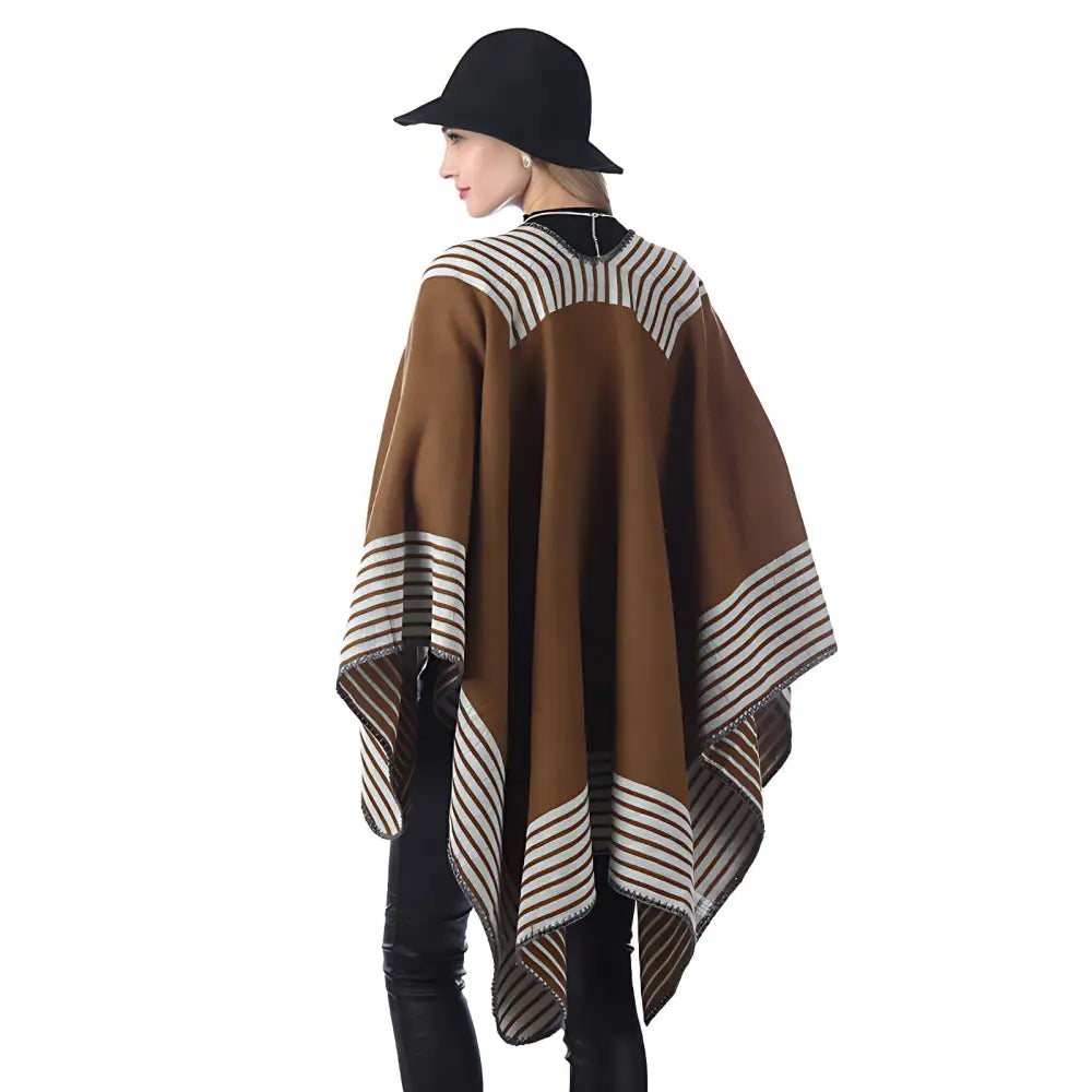 Pull Poncho Pour Femme