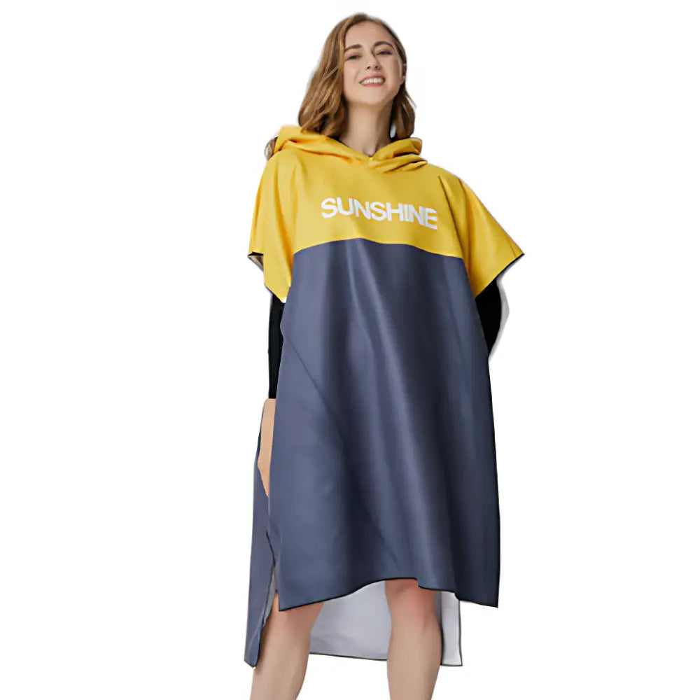 Serviette de bain poncho