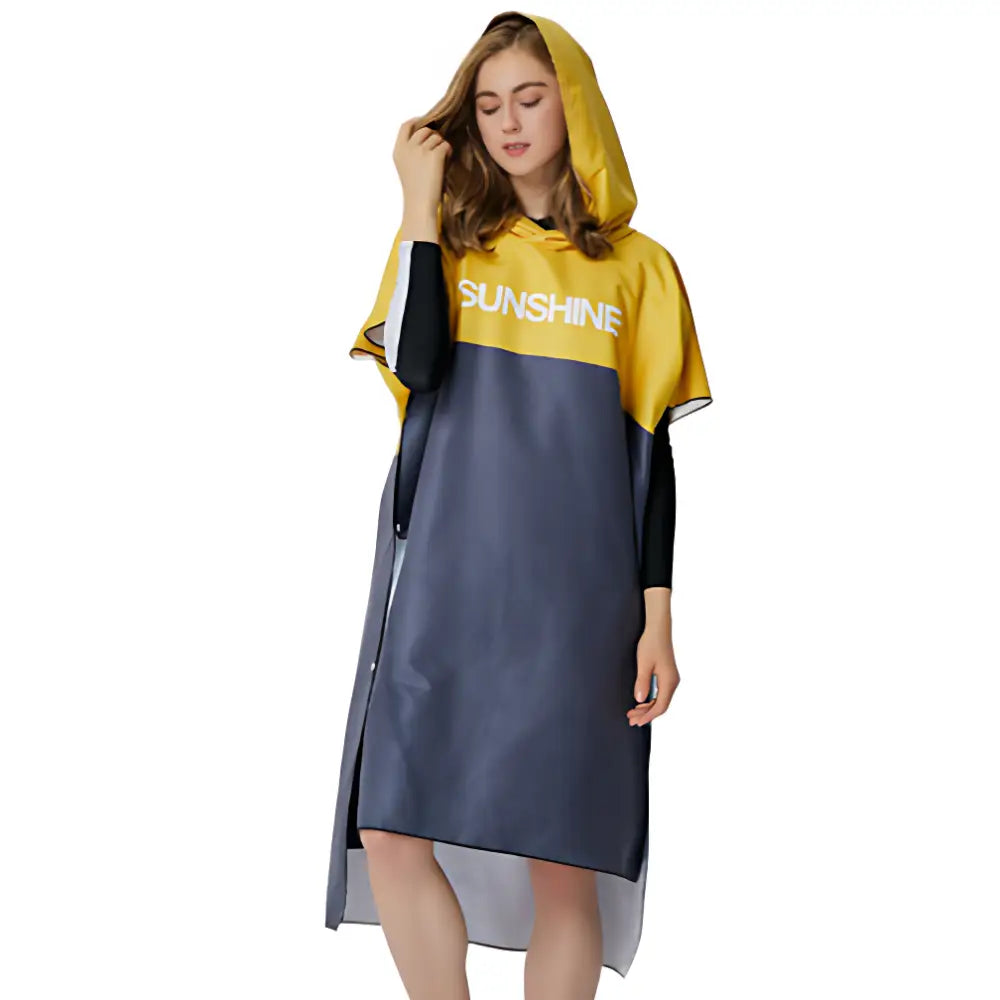 Serviette de bain poncho