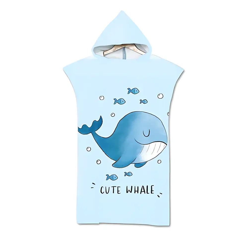 Serviette poncho enfant et adulte