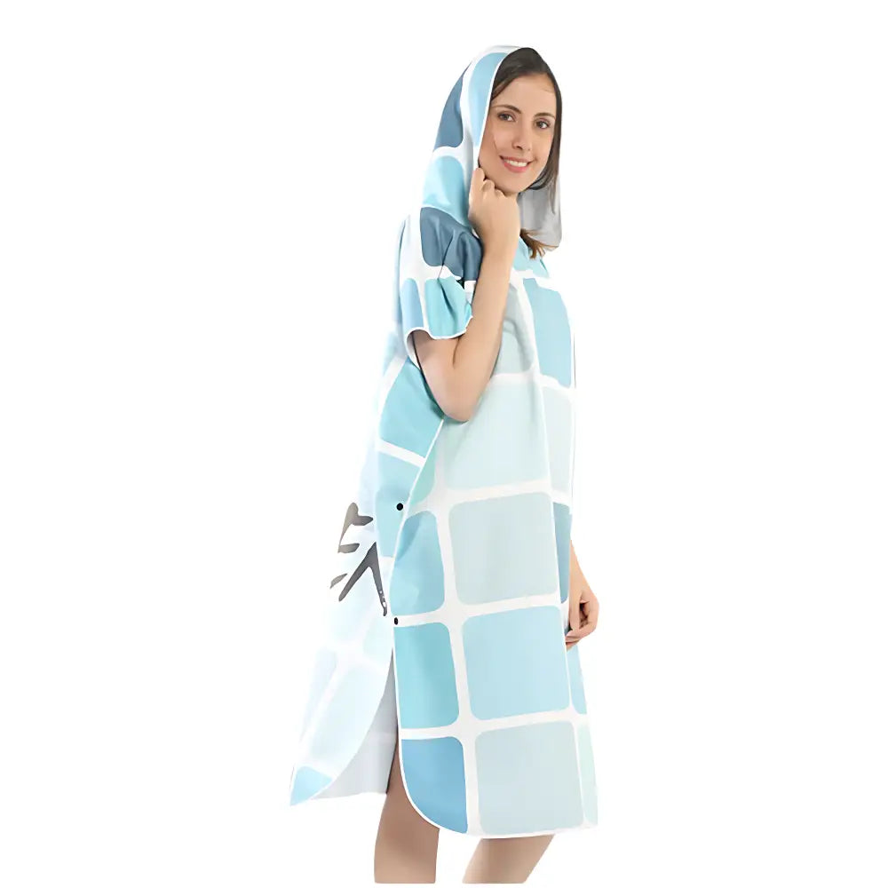 Serviette Poncho Femme