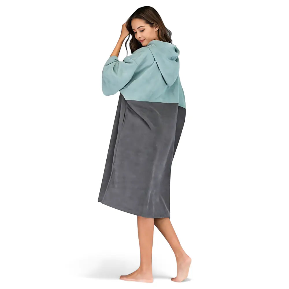 Sortie de bain poncho