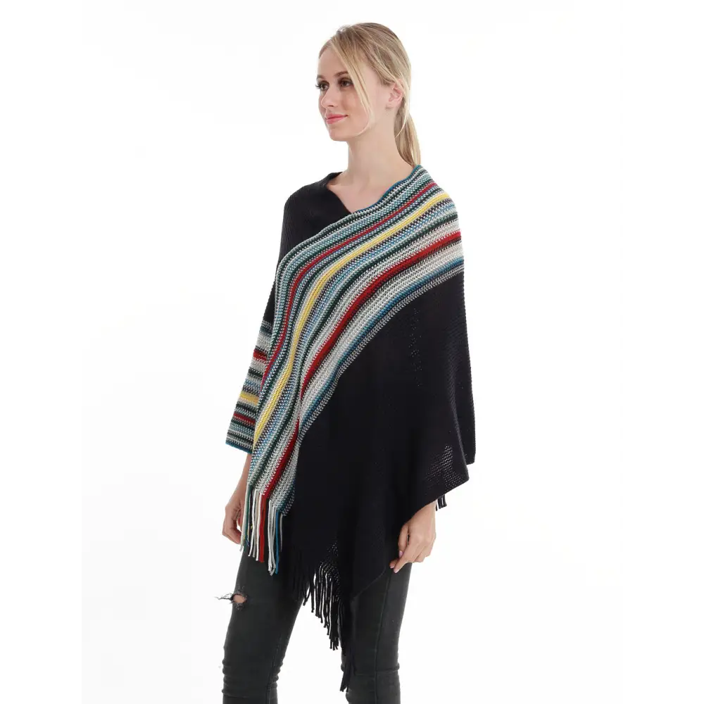 Beau poncho femme tendance et chic pas cher