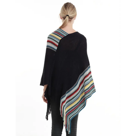 Beau poncho femme tendance et chic pas cher