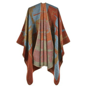 Cape Orange Turquoise Femme