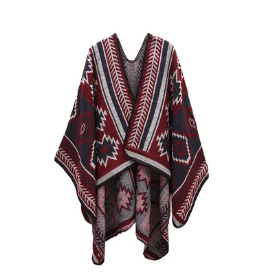 Cape poncho femmes vintages