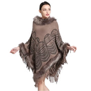 Cape poncho hiver femme