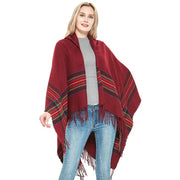 Châle Poncho Polaire Pour Femme