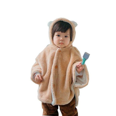 Poncho enfant chaud