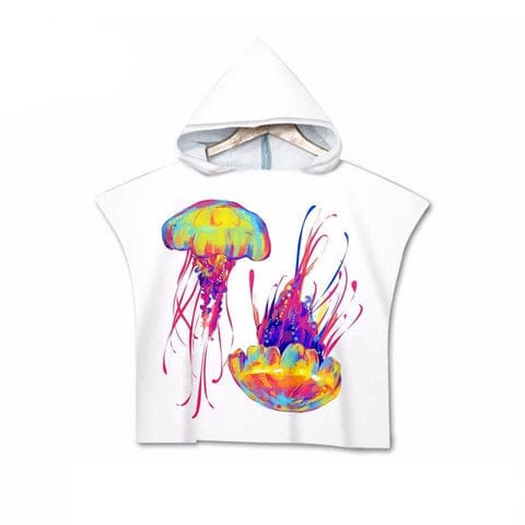 Poncho enfant plage