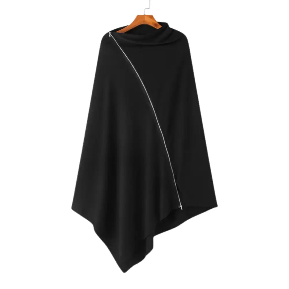 Laine poncho homme