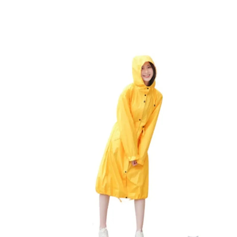 Long poncho femme de pluie