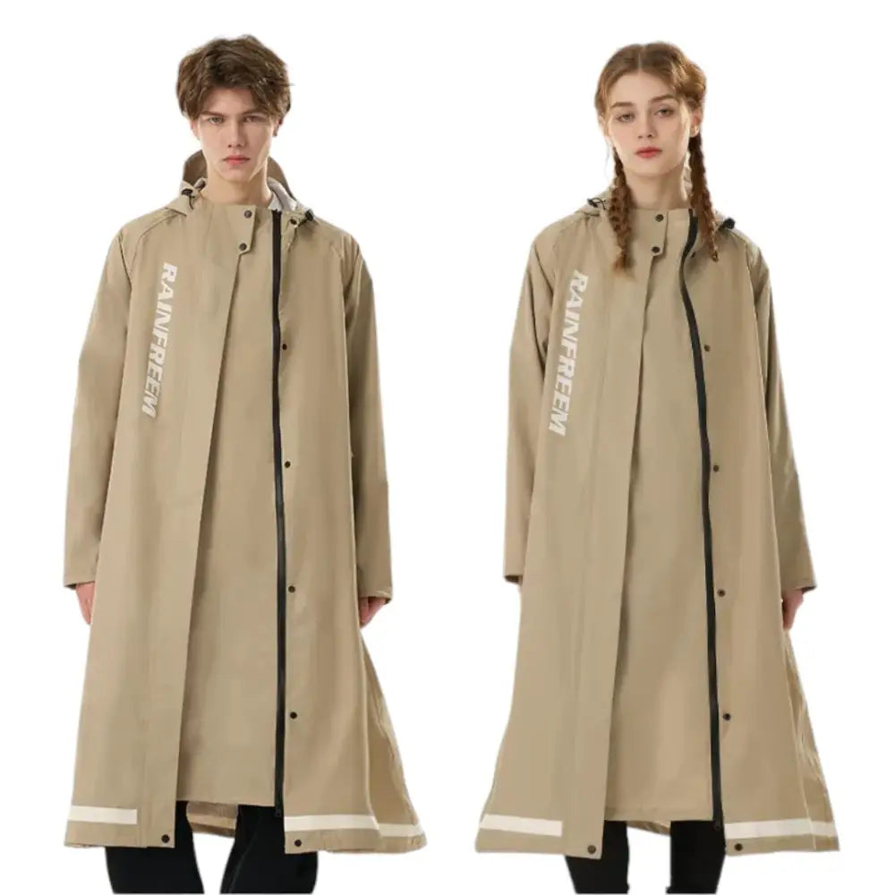 Manteau de pluie capuche poncho