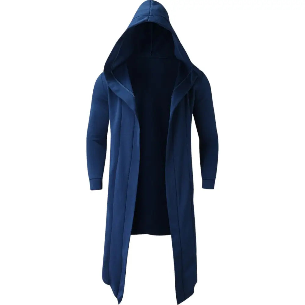 Manteau long poncho homme