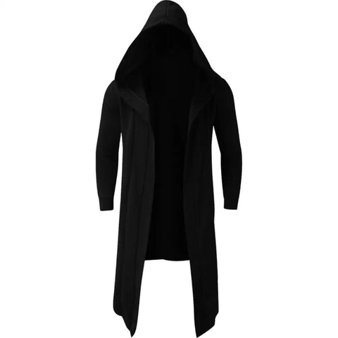 Manteau long poncho homme