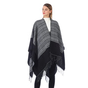 Manteau poncho cape pour femme hiver